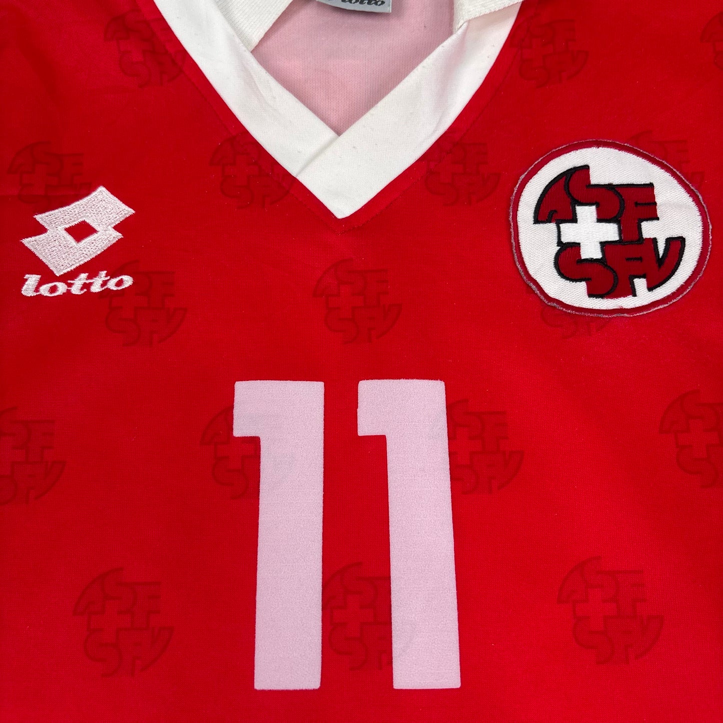 1994/95 Switzerland Home Shirt - Chapuisat - L