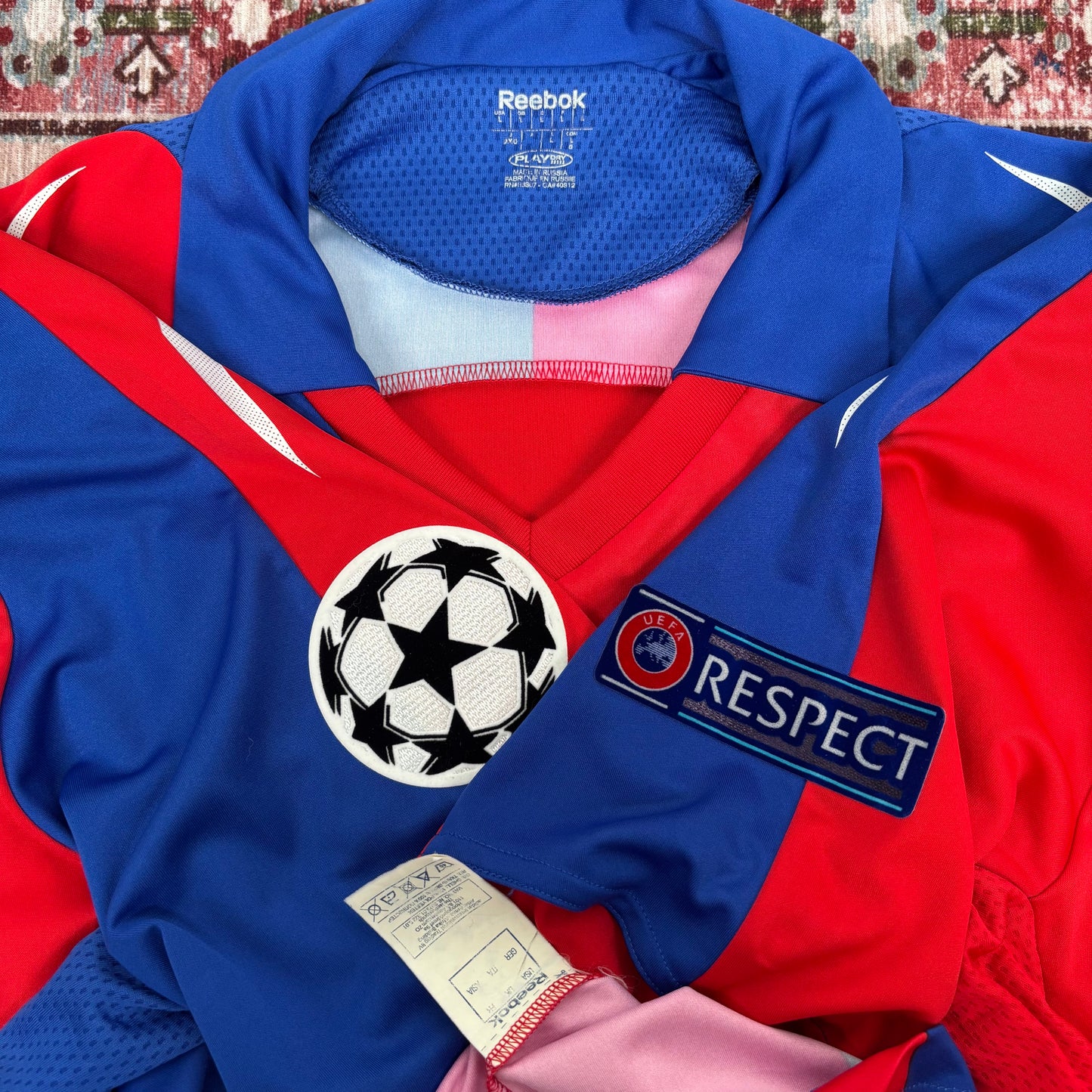 2010/11 CSKA Moscow Home Shirt - Honda - L