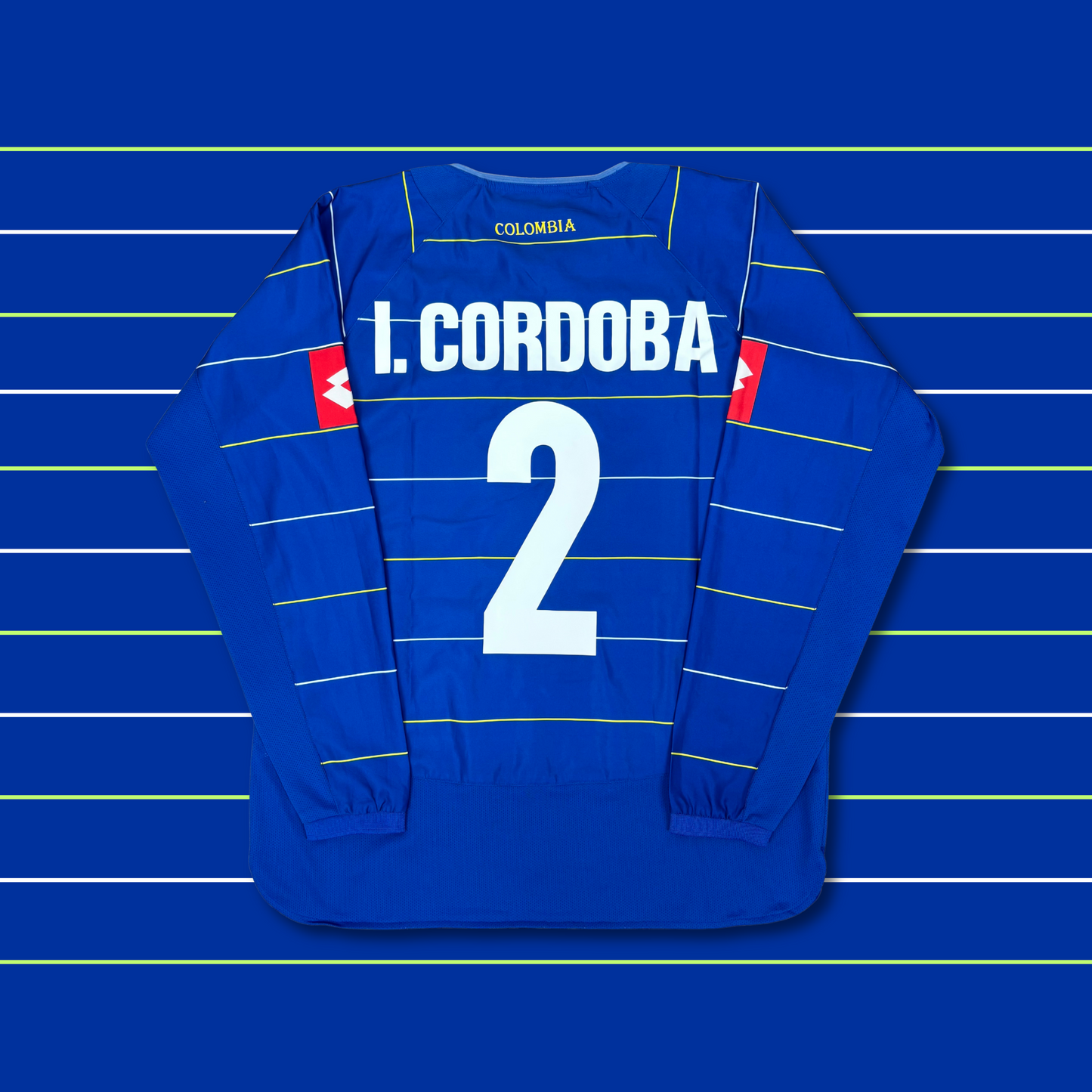2004/05 Colombia Away Longsleeve Shirt - Cordoba - M