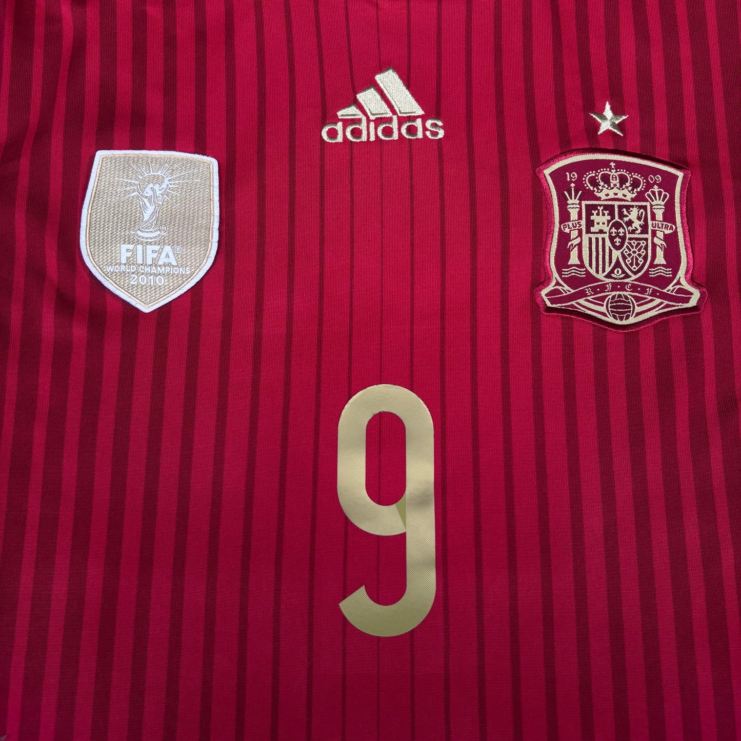 2014/15 Spain Home Shirt - Fernando Torres - M