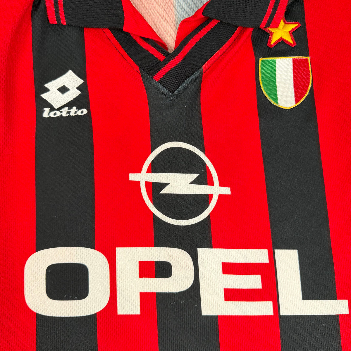 1996/97 AC Milan Home Shirt - Baggio - XL