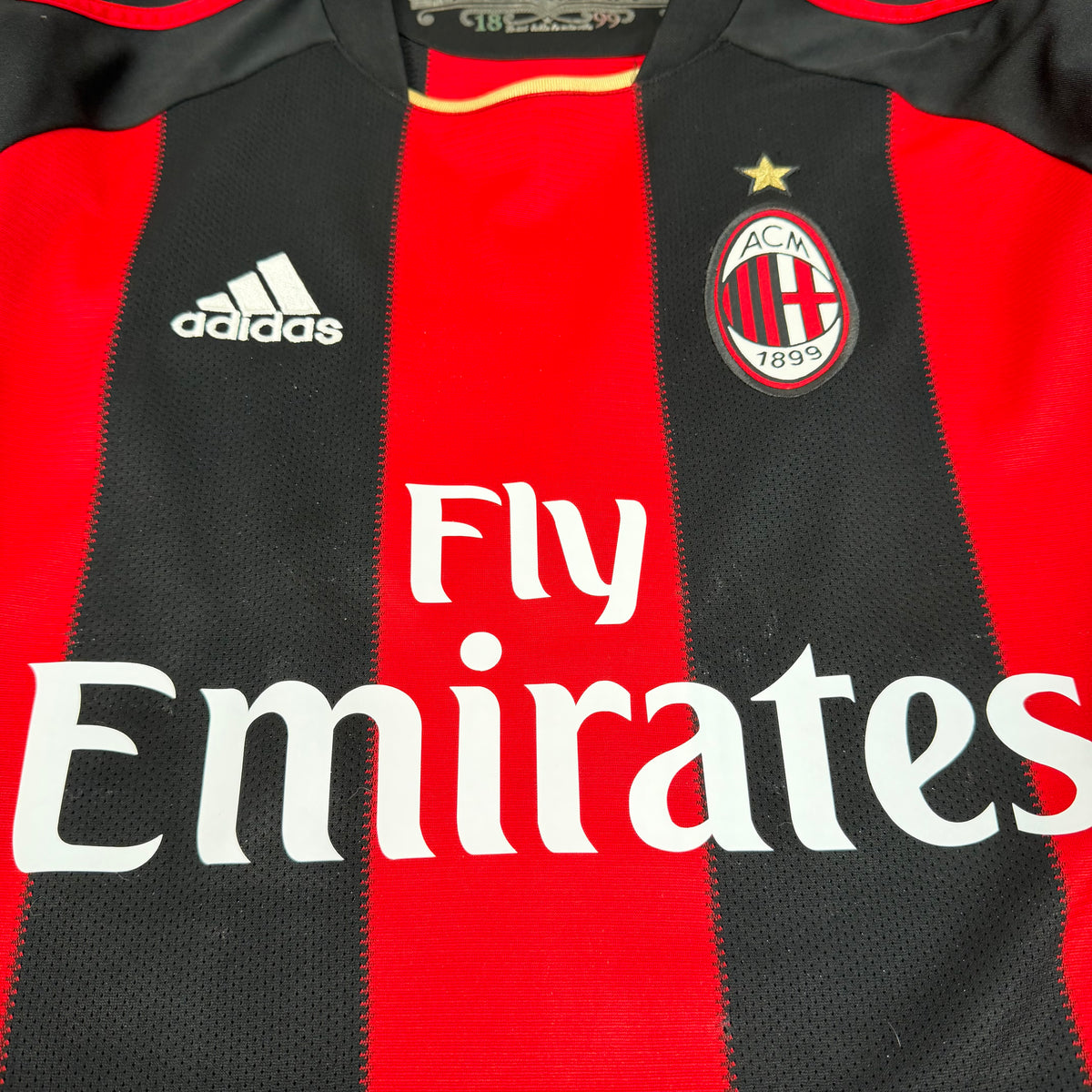 2010/11 AC Milan Home Shirt - Gatusso - M