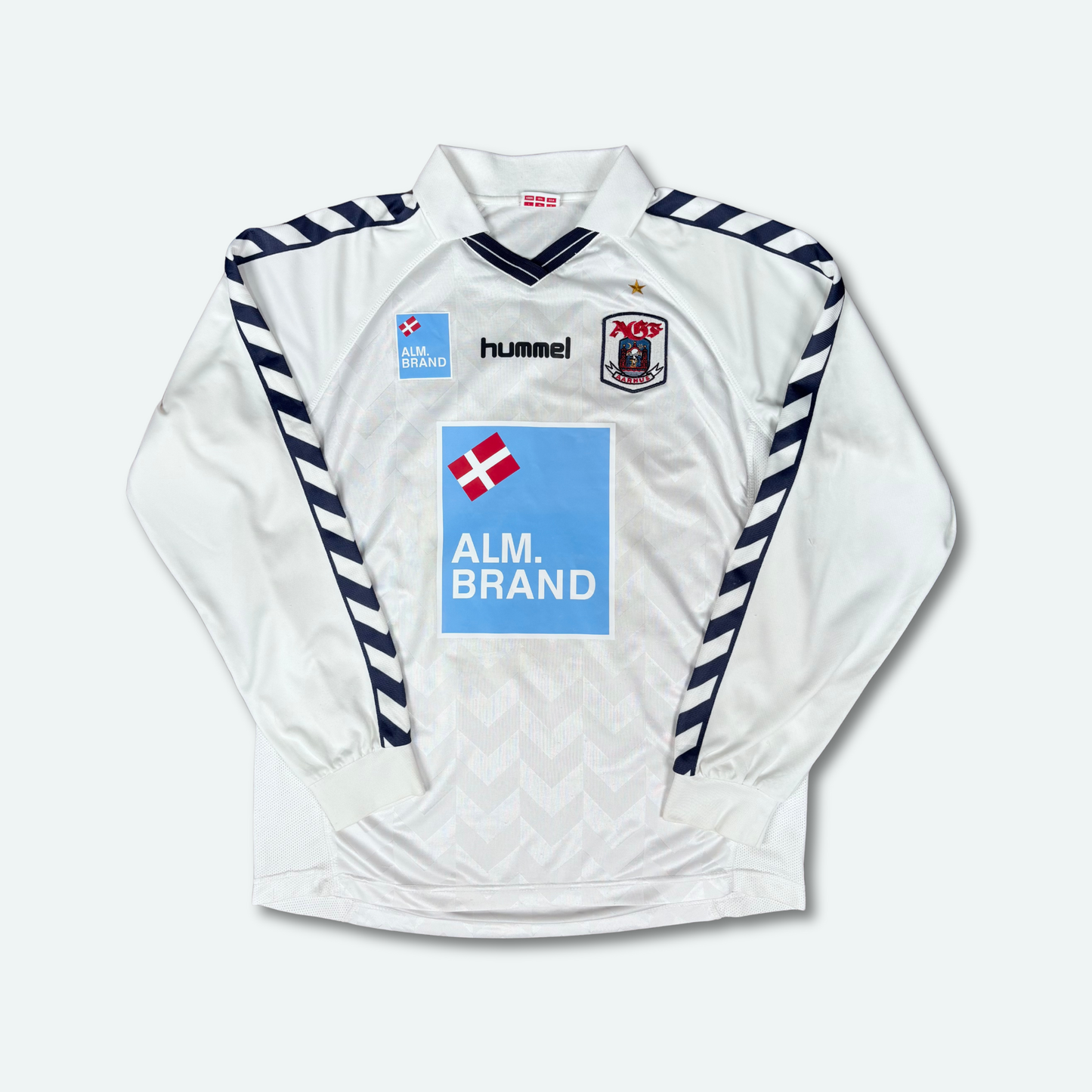 2005/06 AGF Aarhus Home Shirt - Duncan Rasmussen - L