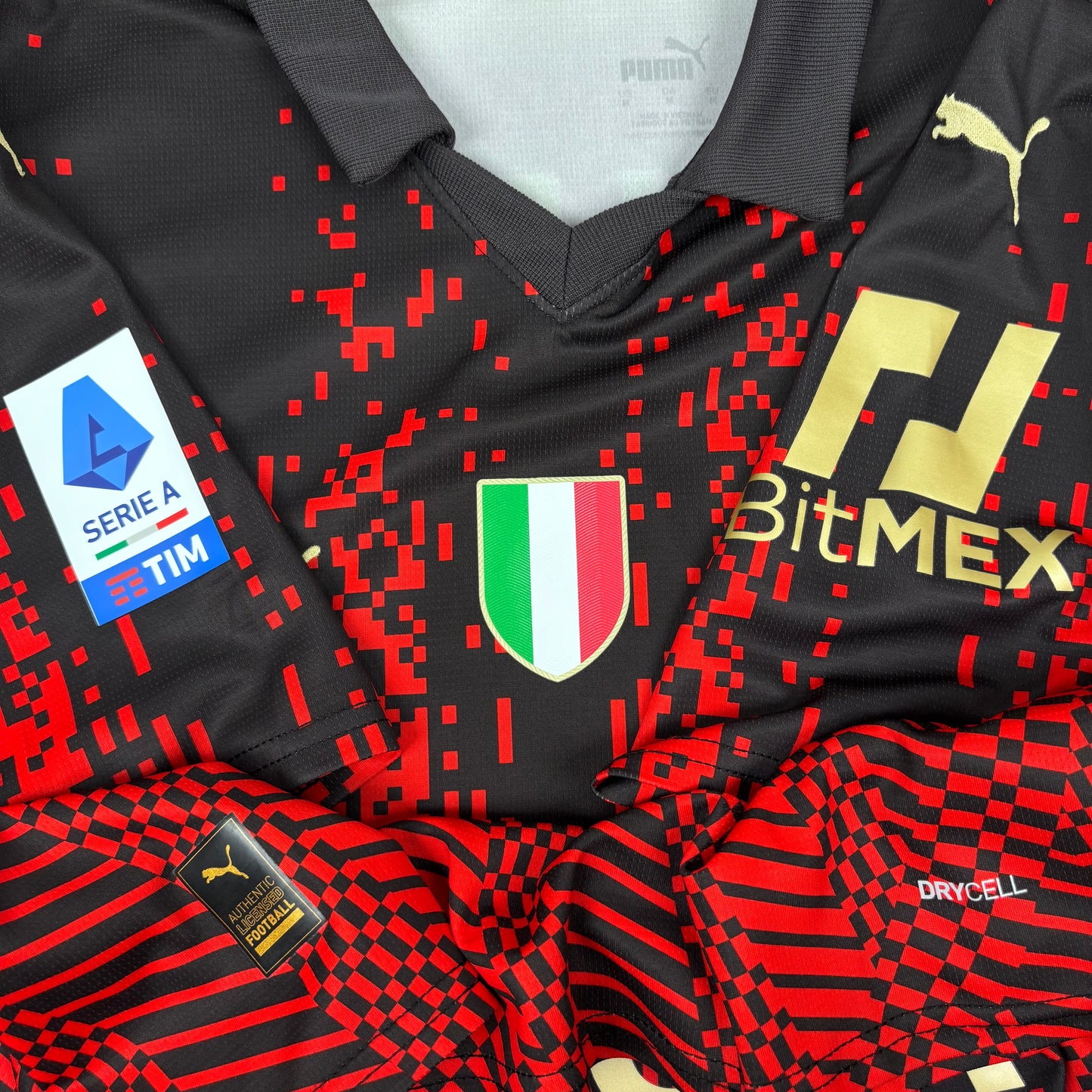 2022/23 AC Milan Fourth x Koche Shirt - Rafa Leao - M