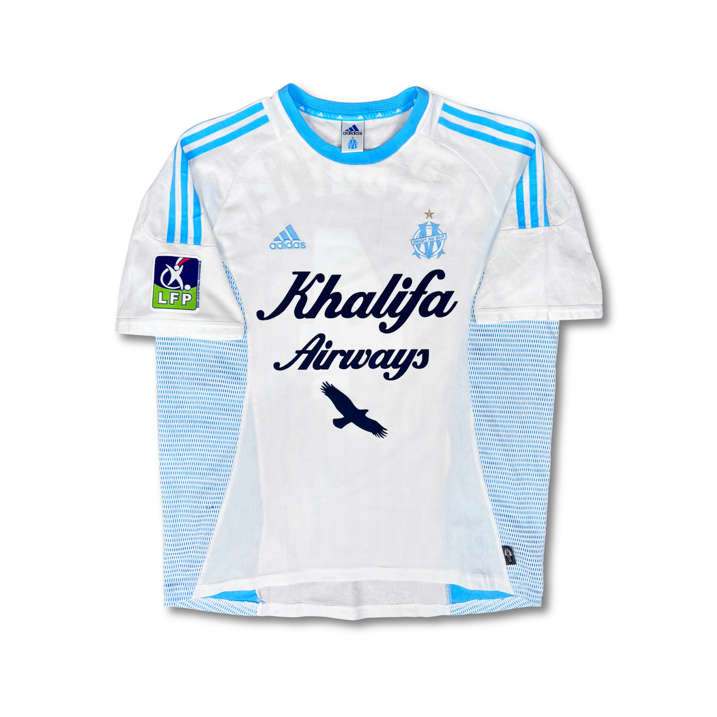 2002/03 Olympique Marseille Home Shirt - Van Buyten - L