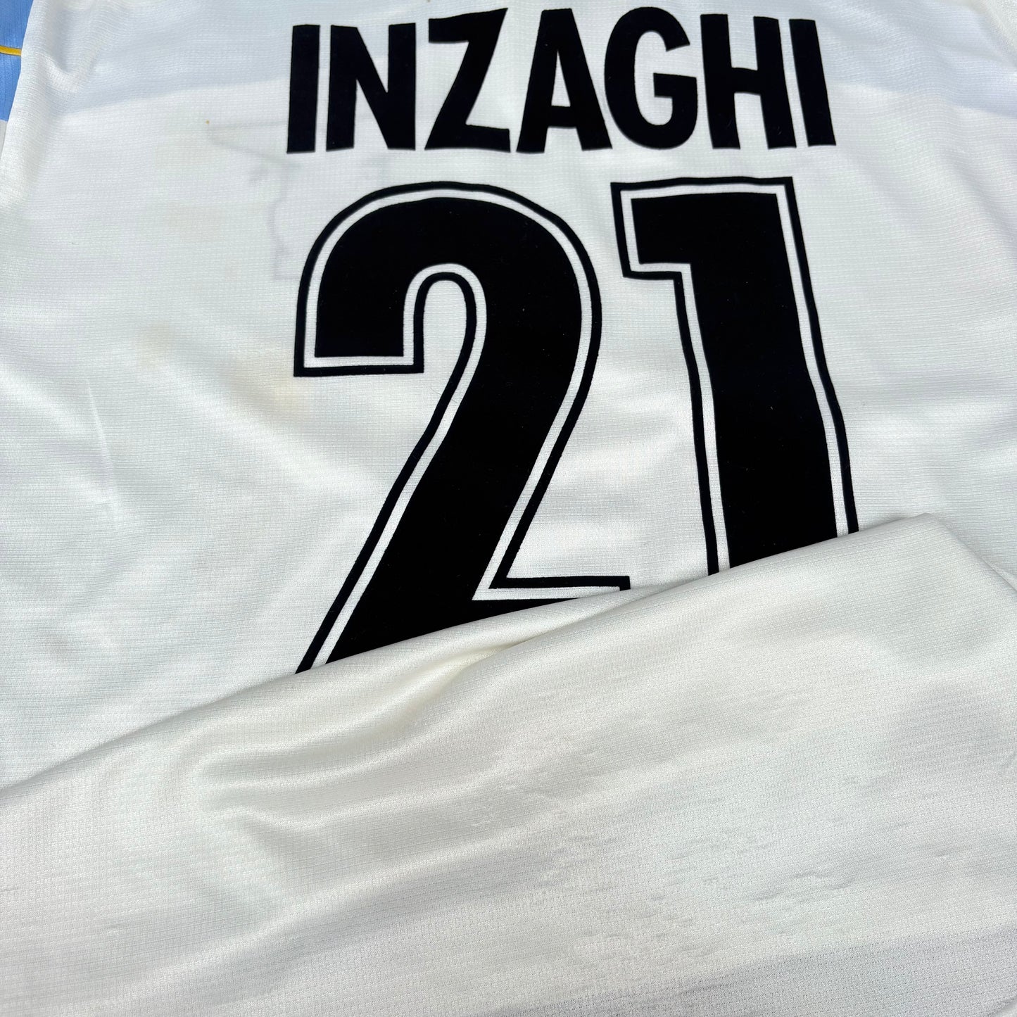 2000/01 Lazio Home Shirt - Inzaghi - XL