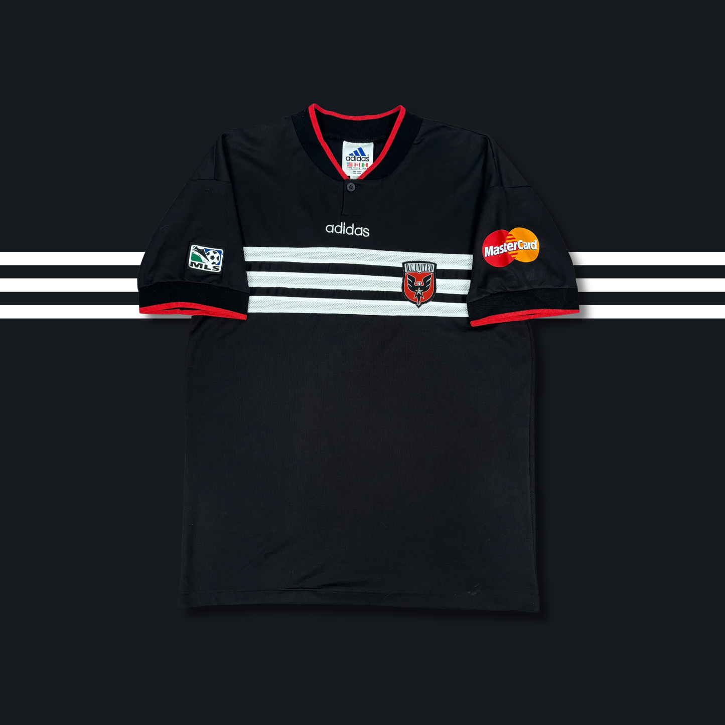 2000/01 DC United Home Shirt - Etcheverry - XL