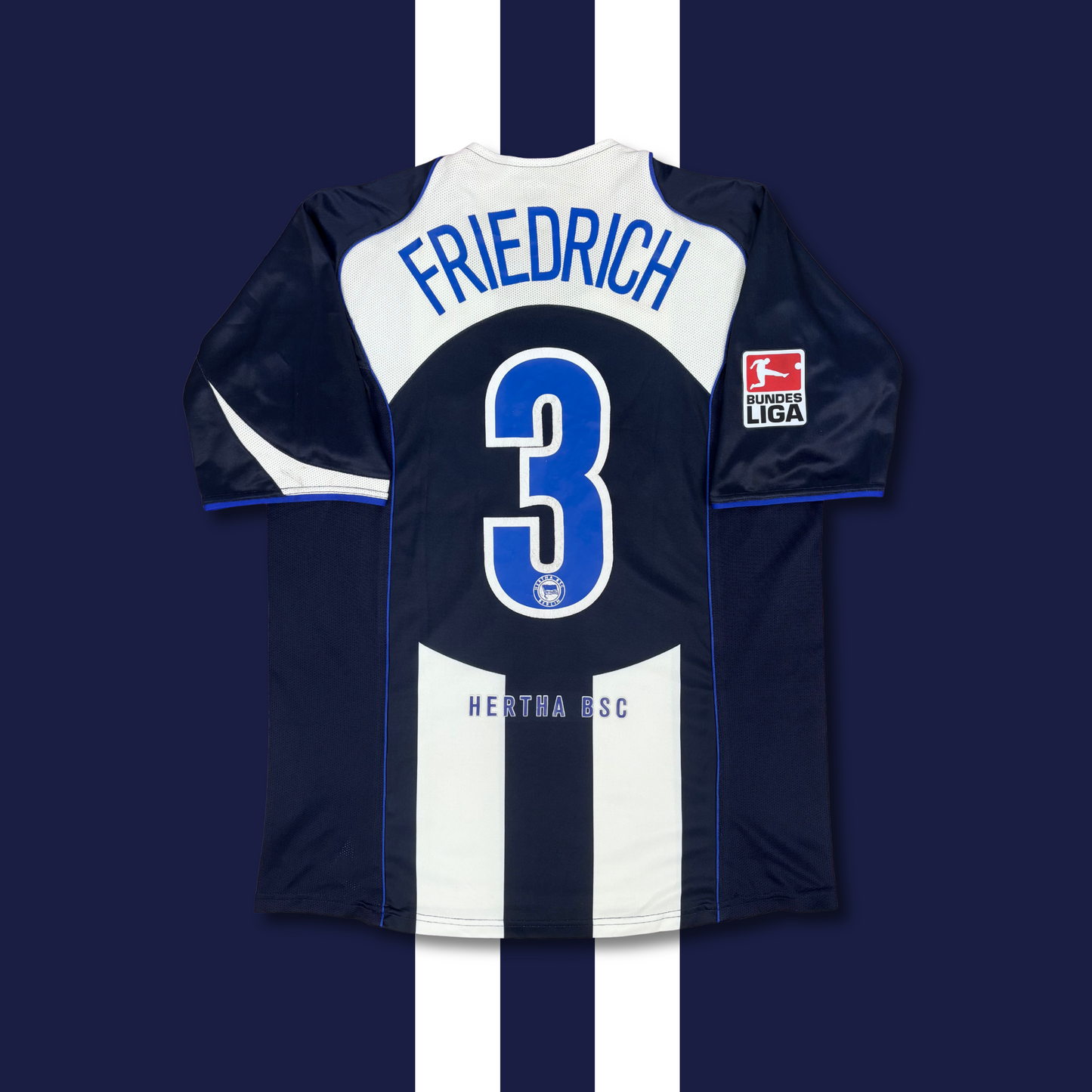 2004/05 Herta Berlin Home Shirt - Friedrich - L