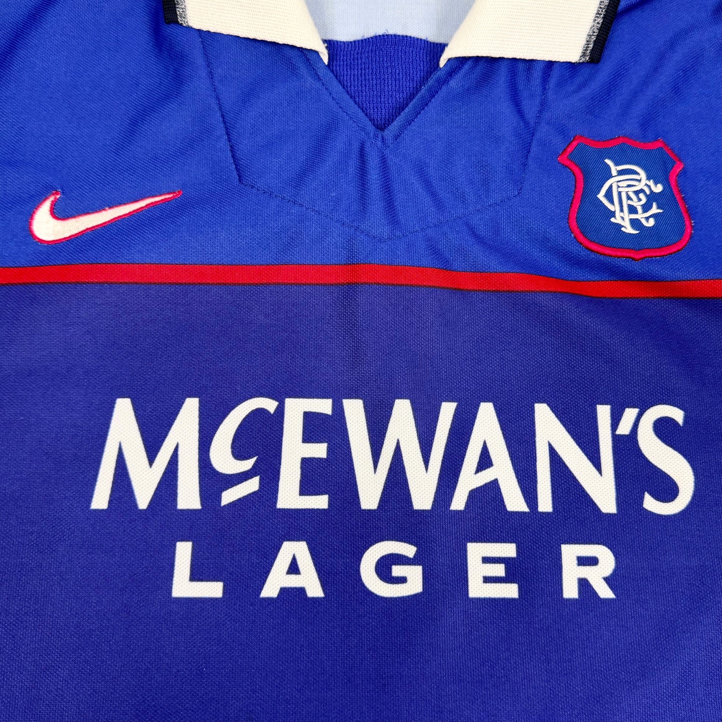 1997/98 Rangers Home Shirt - Gattuso - L