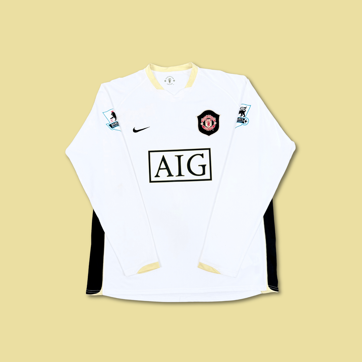 2006/07 Manchester United Away Longsleeve Shirt - Cristiano Ronaldo - XL
