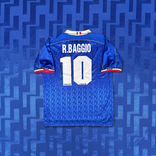 1995/96 Italy Home Shirt - XL - Baggio