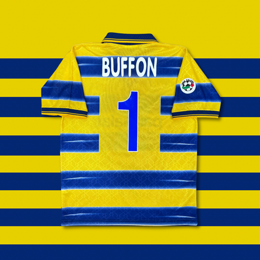 1998/99 Parma Home Shirt - Buffon - L