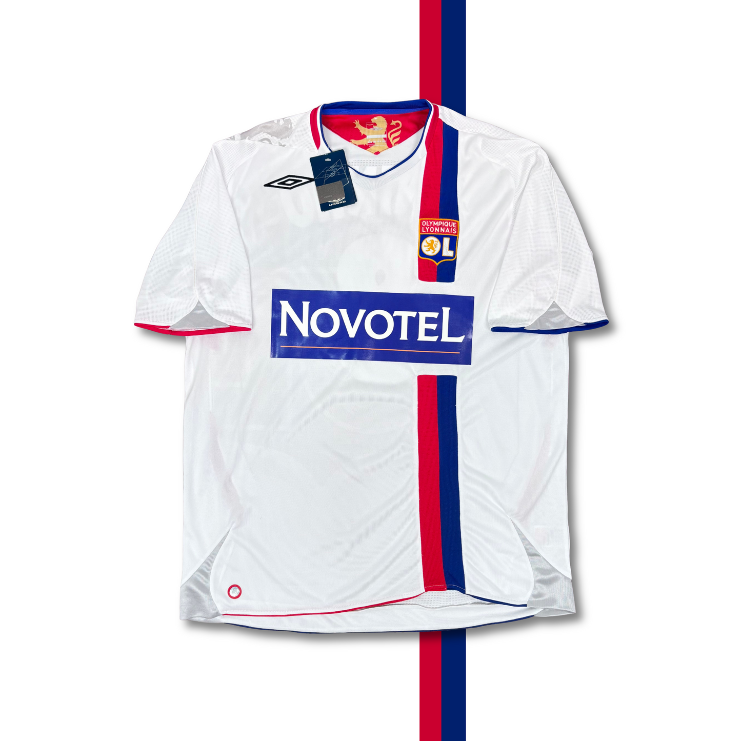 2007/08 Olympique Lyon Home Shirt - Juninho - XL - New with Tag