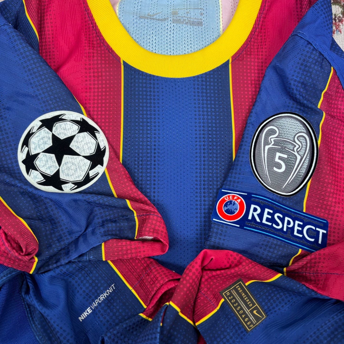 2020/21 Barcelona Home Shirt - Player Issue - Messi - M