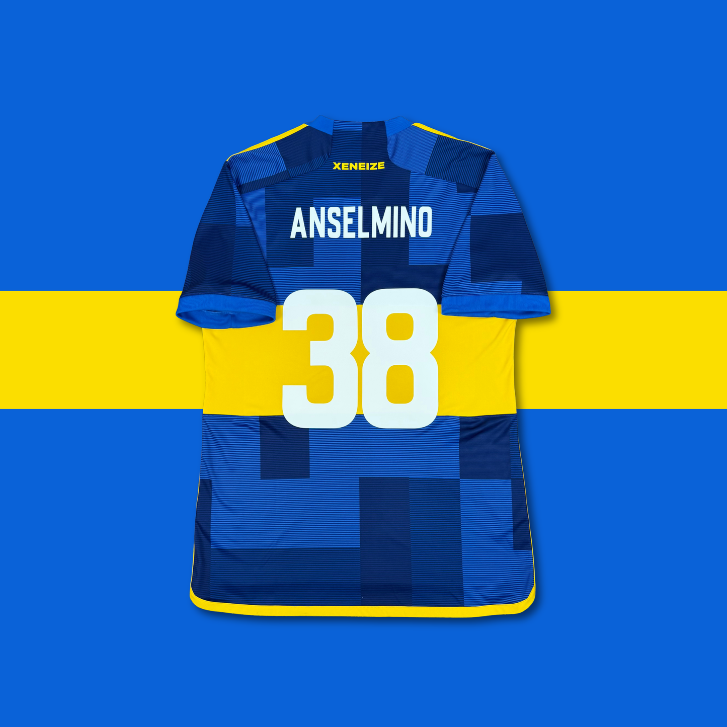 2023/24 Boca Juniors Home Shirt - Anselmino - L