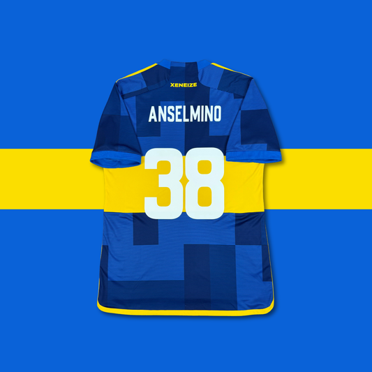 2023/24 Boca Juniors Home Shirt - Anselmino - L