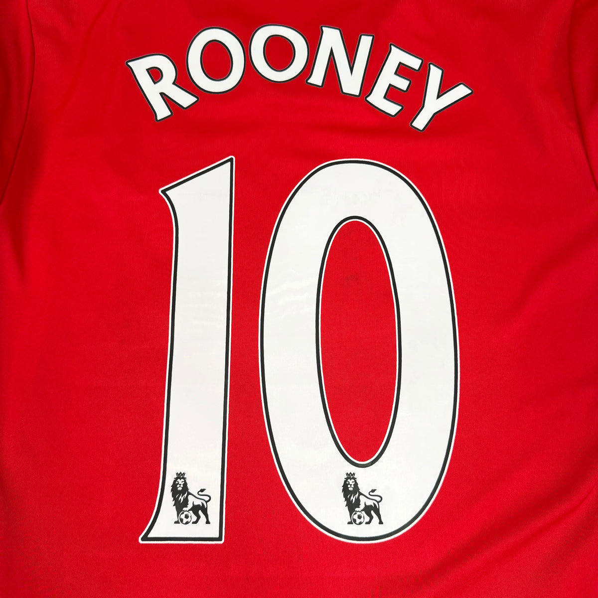 2015/16 Manchester United Home Longsleeve Shirt - Rooney - M