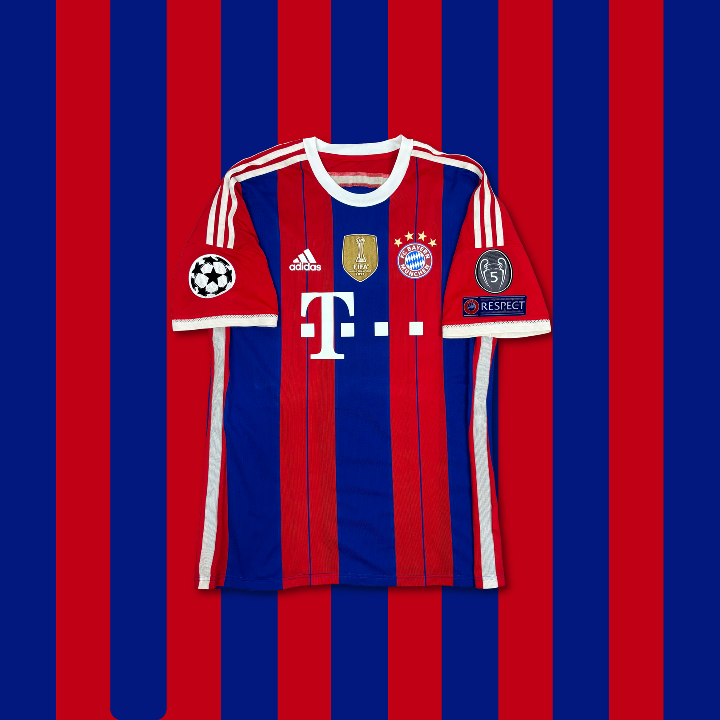 2014/15 Bayern Munich Home Shirt - Player Issue - Robben - L