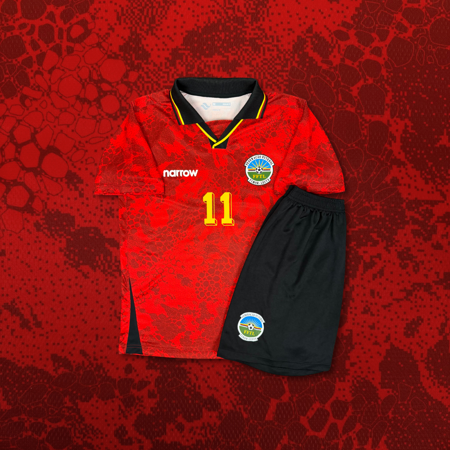 2023/24 Timor Leste Home Shirt with Short - Zenivio - M