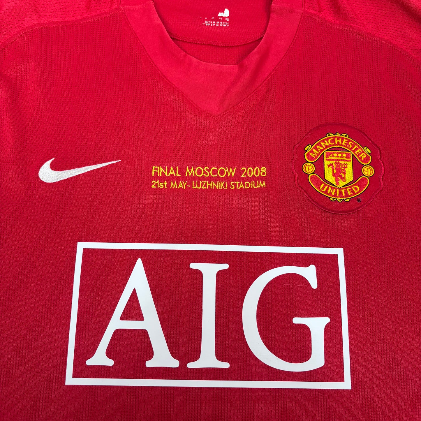 2007/08 Manchester United Home Shirt - Ronaldo - XL
