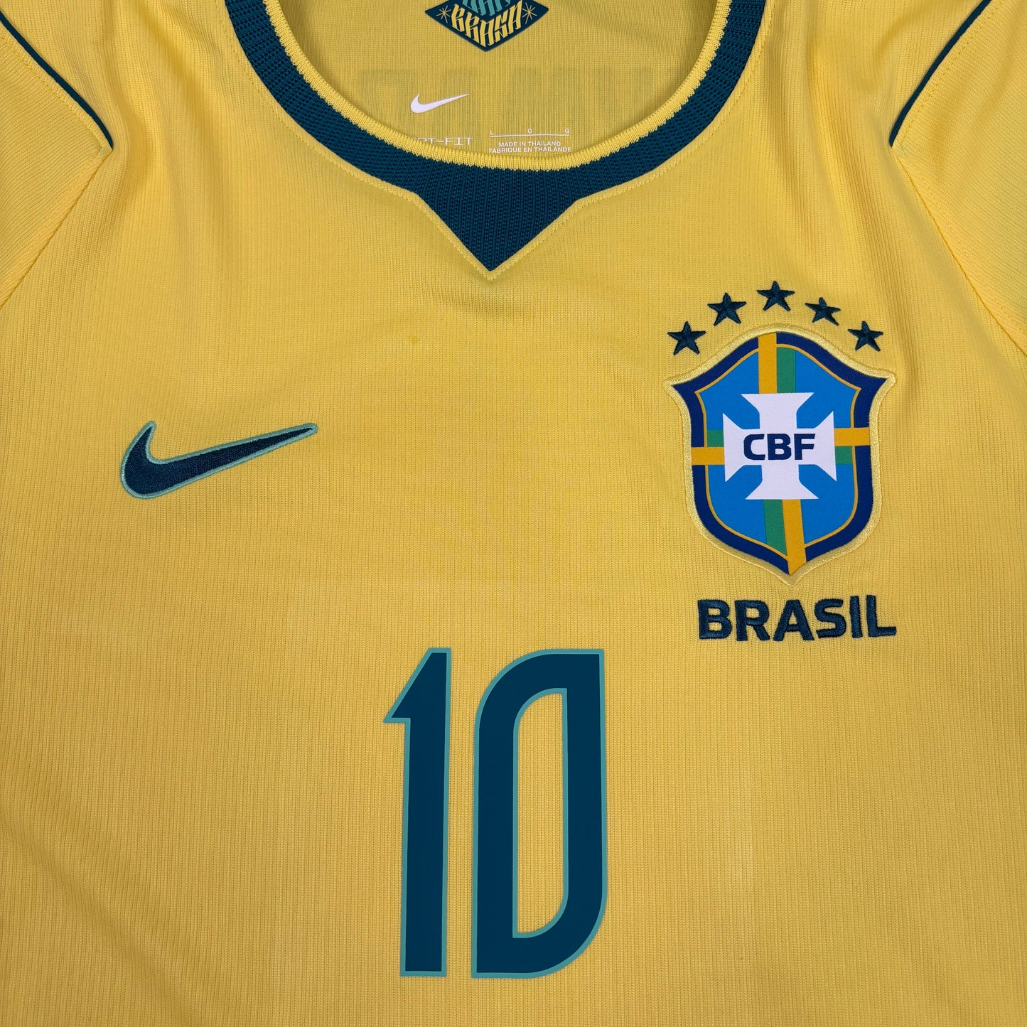 2026/27 Brazil Home Shirt - Neymar JR - L