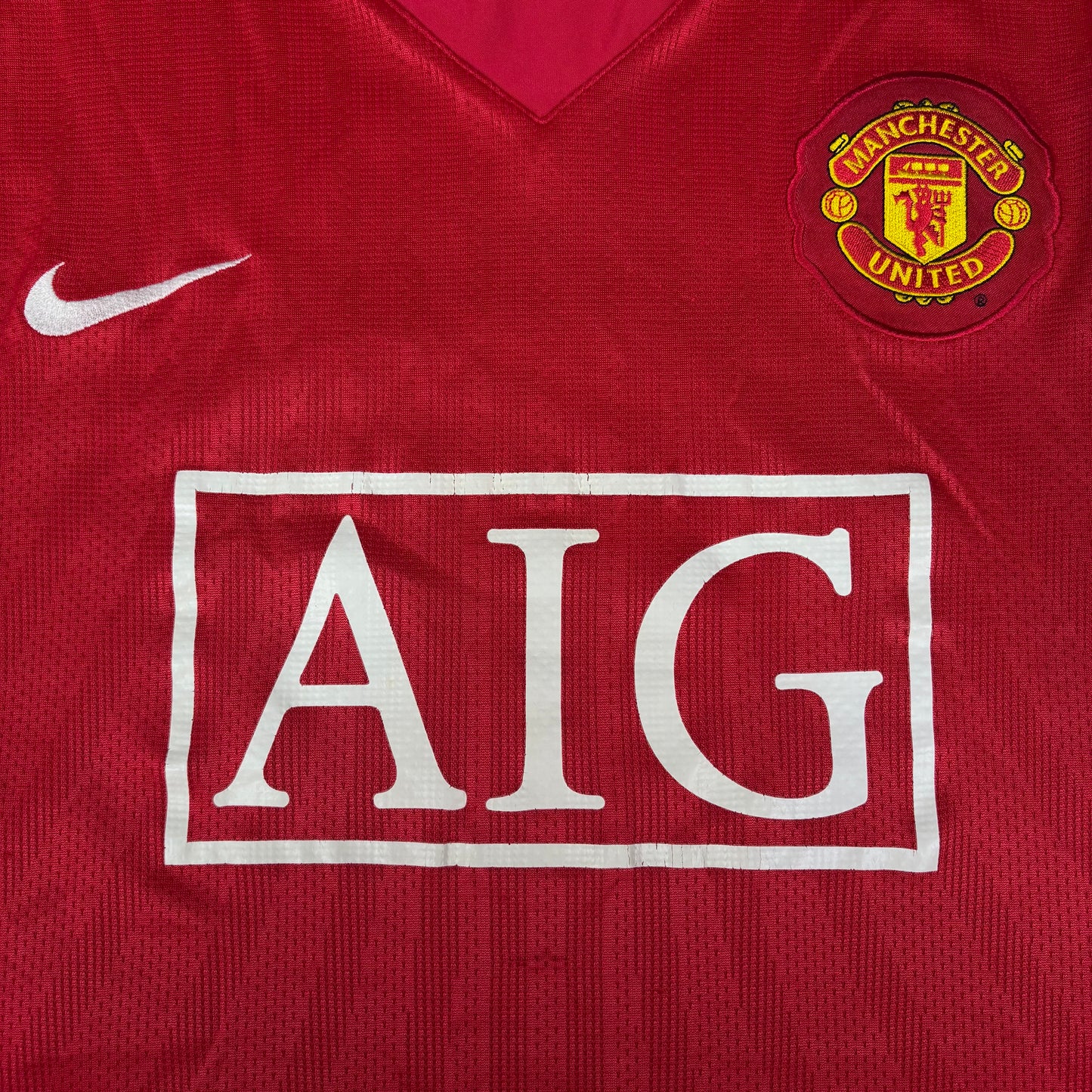2007/08 Manchester United Home Shirt - Ronaldo - XL