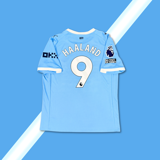 2025/26 Manchester City Home Shirt - Haaland - New with Tag - XL