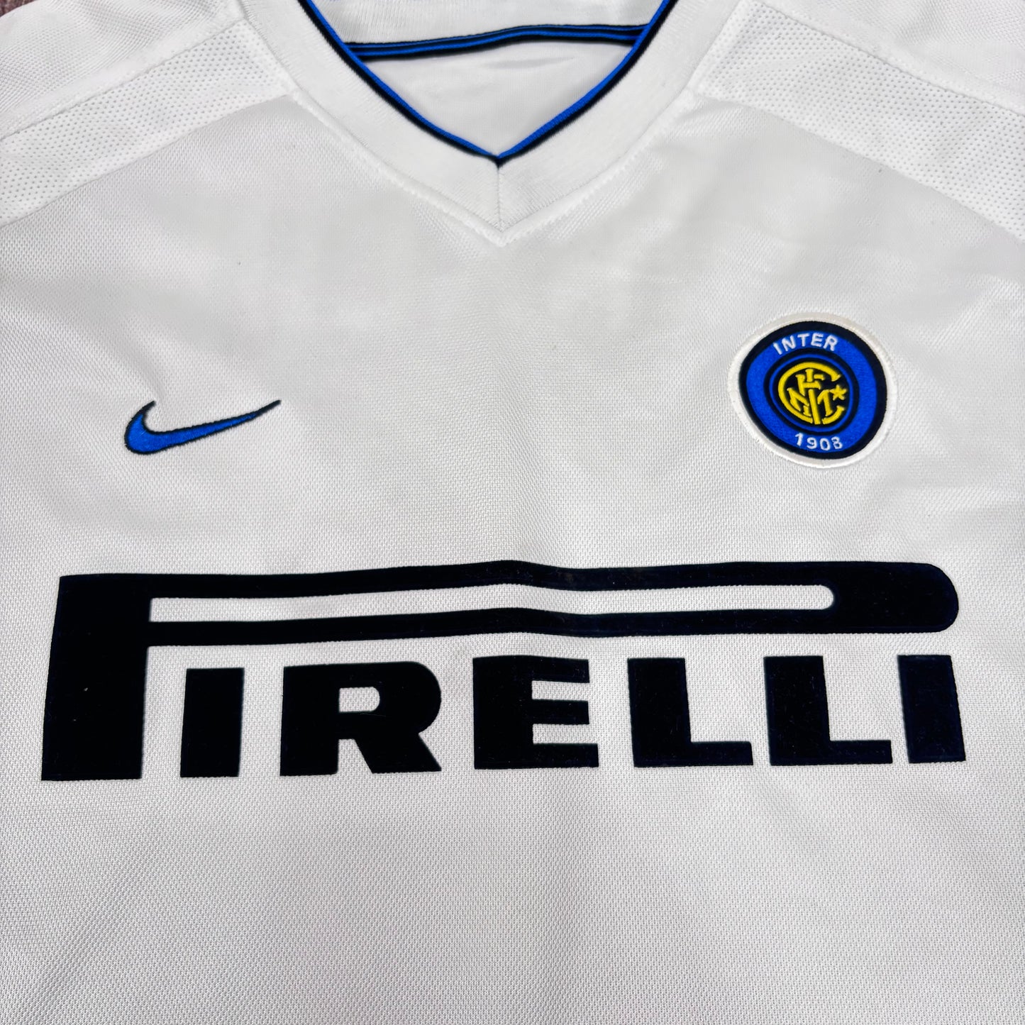 1999/00 Inter Milan Away Shirt - Ronaldo Nazario - L