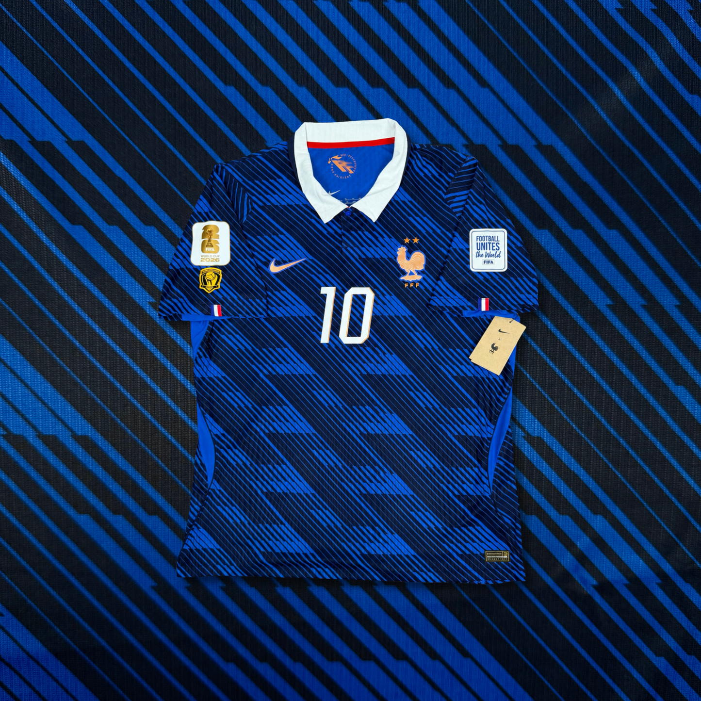 2026/27 France Home Shirt - Player Issue - Mbappe - XL