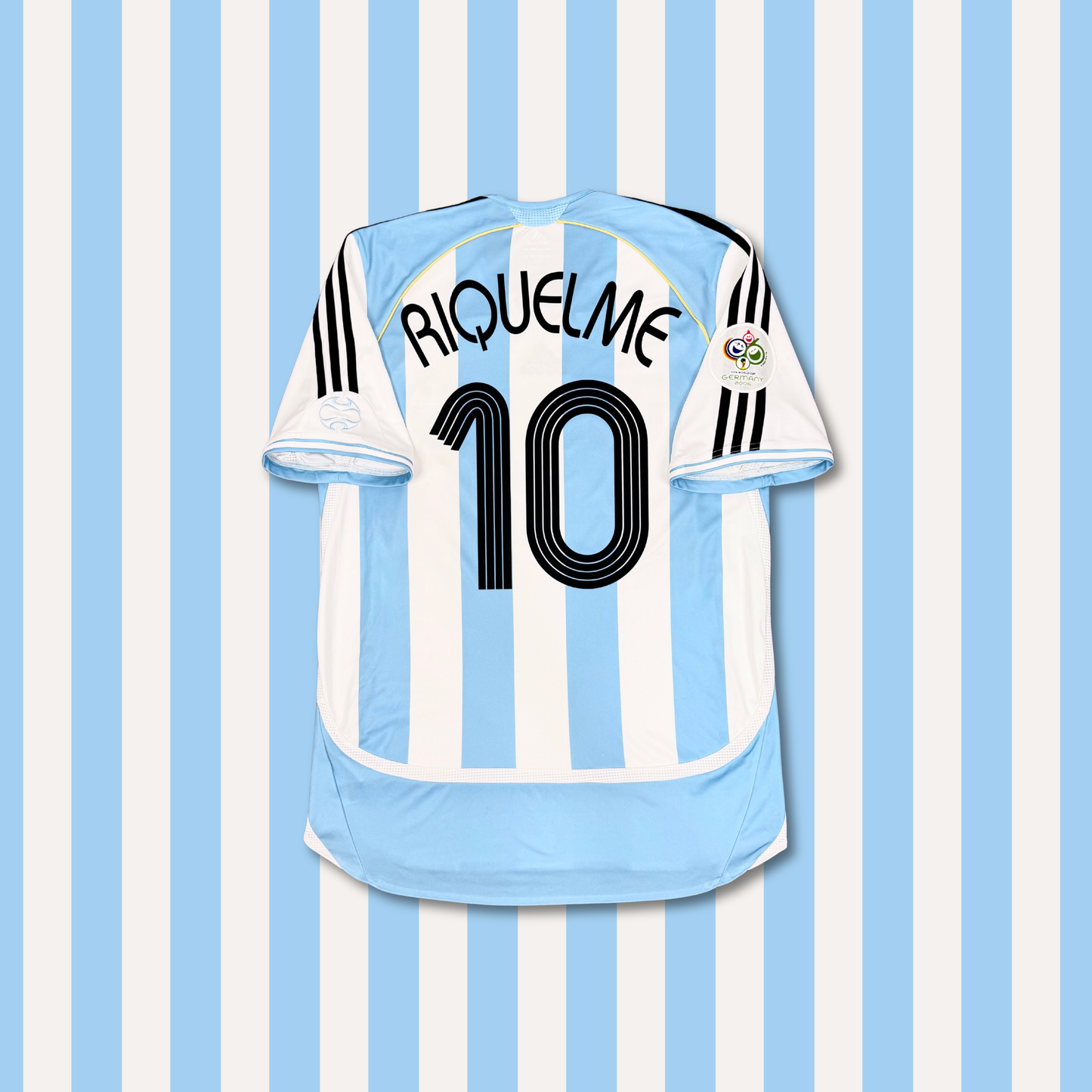 2006/07 Argentina Home Shirt - Riquelme - L