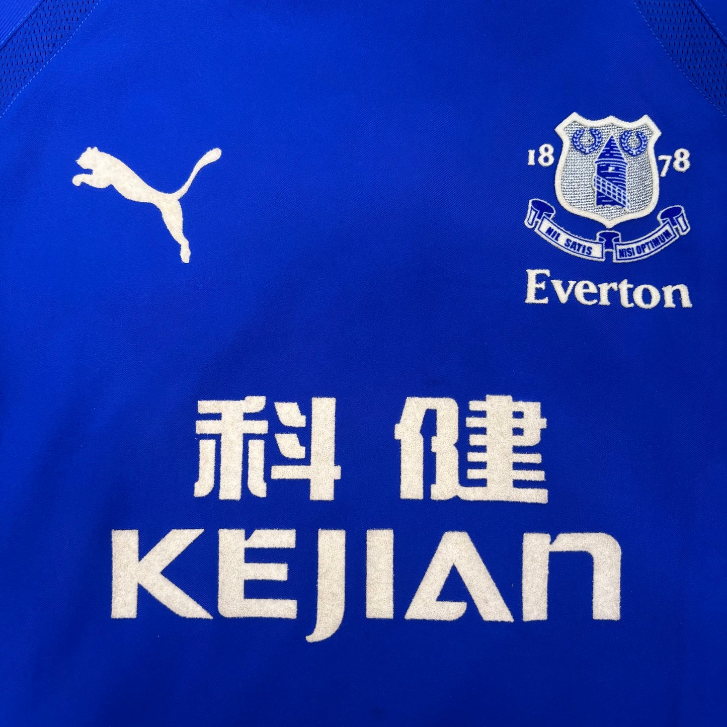 2003/04 Everton Home Longsleeve Shirt - Rooney - M