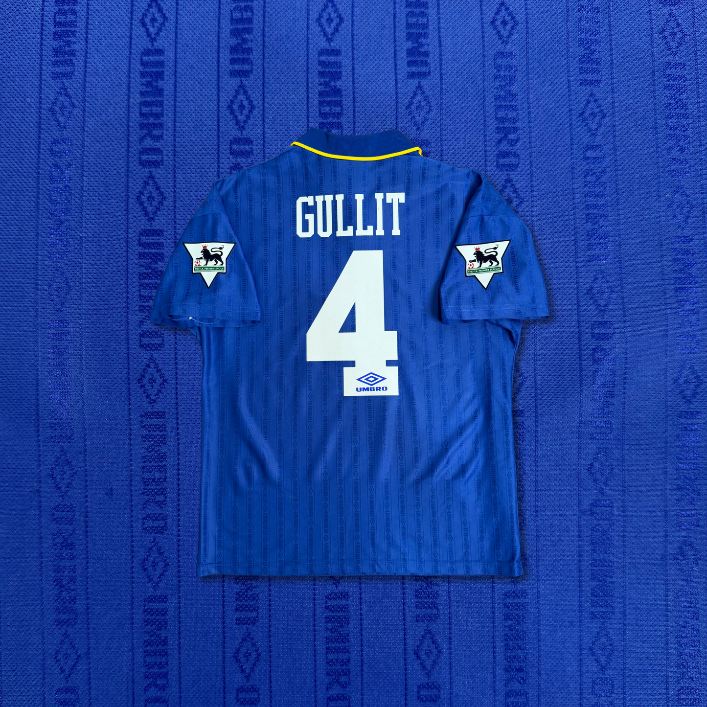 1995/96 Chelsea Home Shirt - Gulit - M