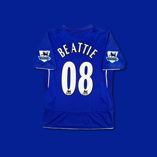 2005/06 Everton Home Shirt - Beattie - M