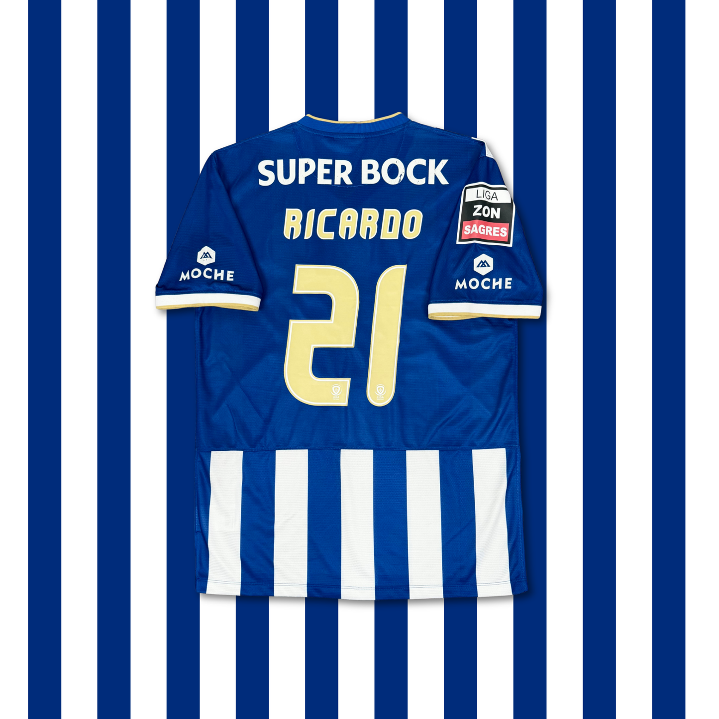 2013/14 FC Porto Home Shirt - Ricardo - M