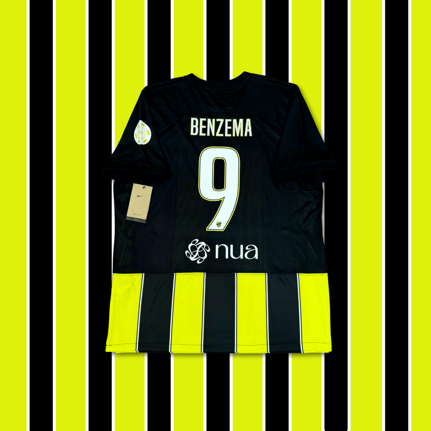 2023/24 Al-Ittihad Home Shirt - Benzema - New with Tag - XXL