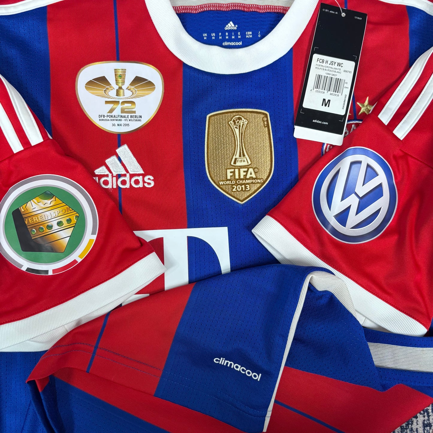 2014/15 Bayern Munich Home Shirt - Lahm - M - New with Tag