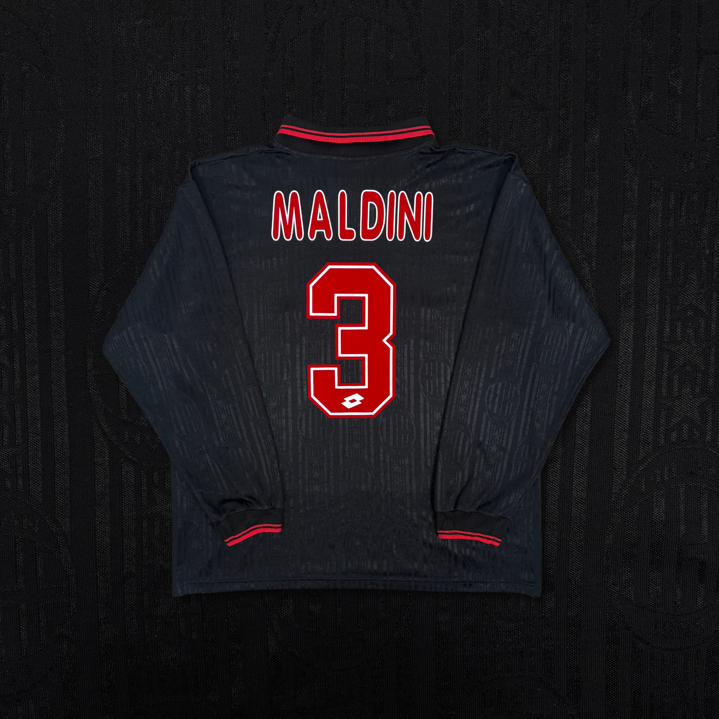 1996/97 AC Milan Third Longsleeve Shirt - Maldini - XL