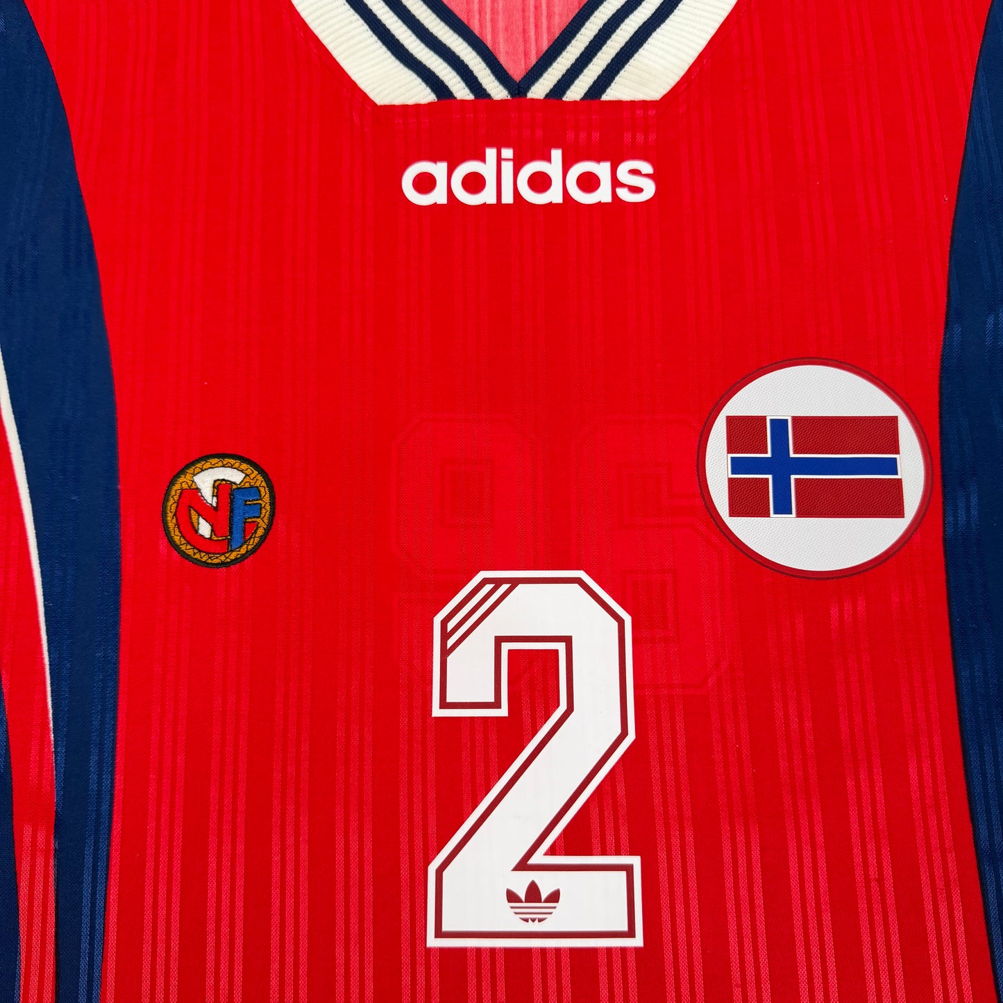 1996/97 Norway Home Shirt - Alf Inge Haaland - L