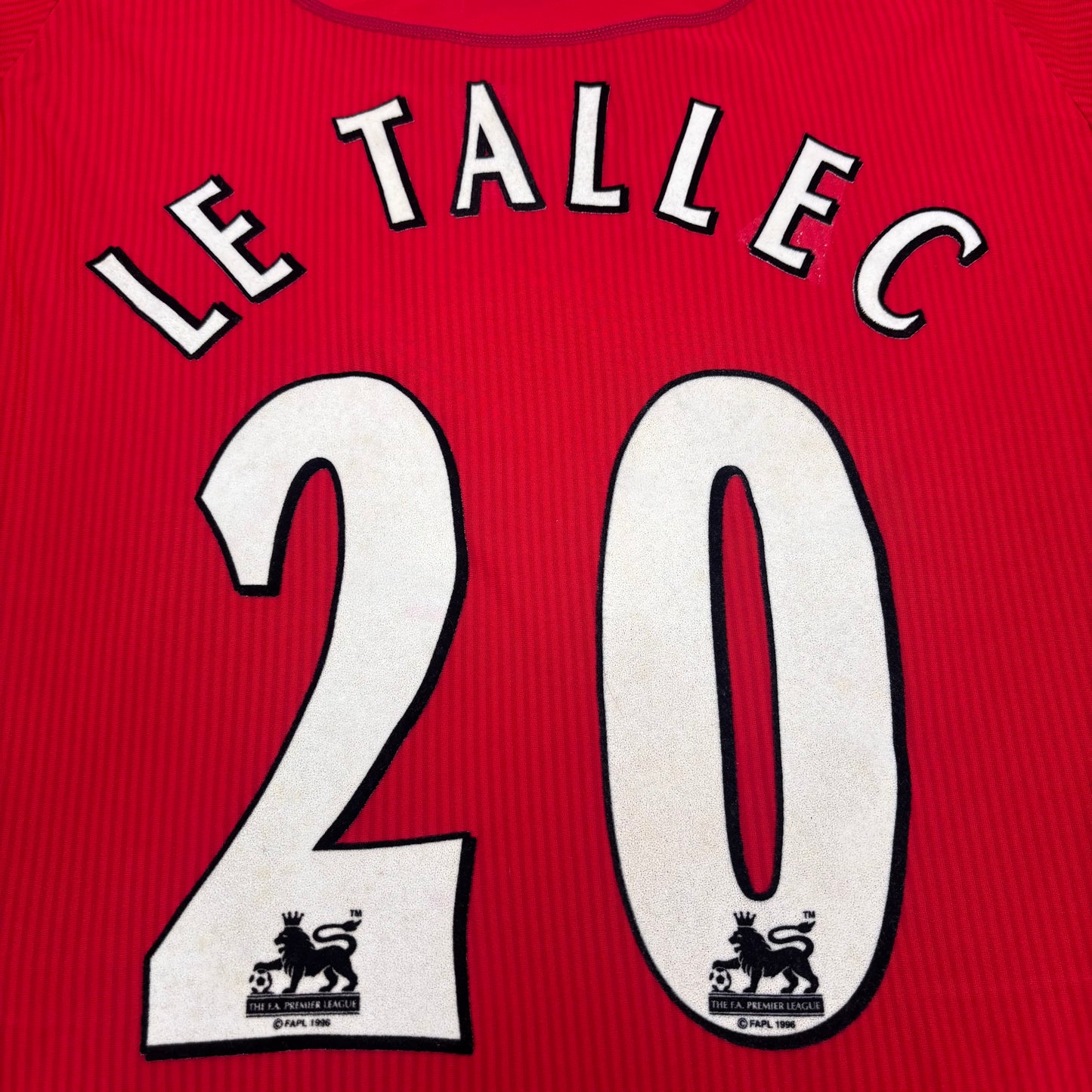 2002/03 Liverpool Home Shirt - Le Tallec - L