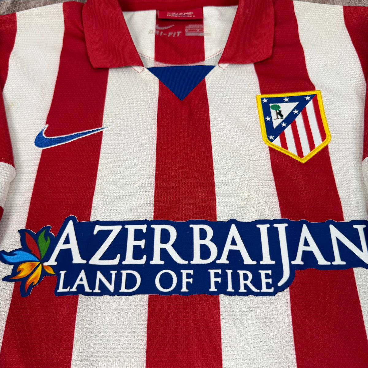 2013/14 Atletico Madrid Home Shirt - David Villa - M