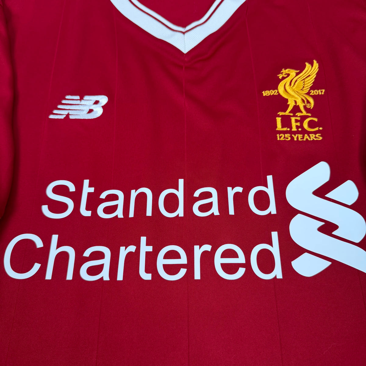 2017/18 Liverpool Home Shirt - Salah - XL