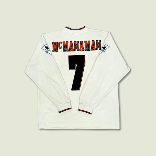 1996/97 Liverpool Away Longsleeve Shirt - McManaman - M