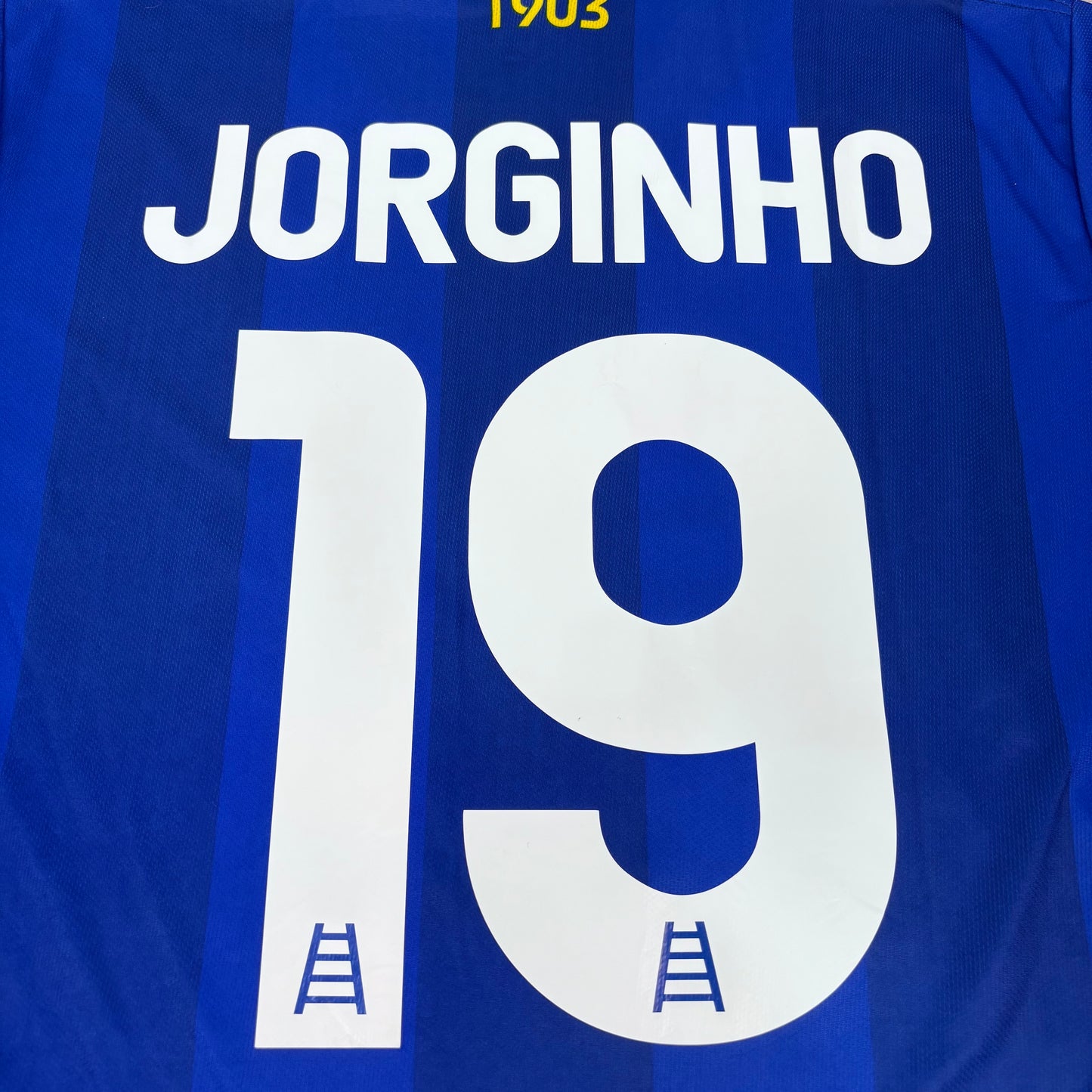 2011/12 Hellas Verona Home Shirt - Jorginho - L