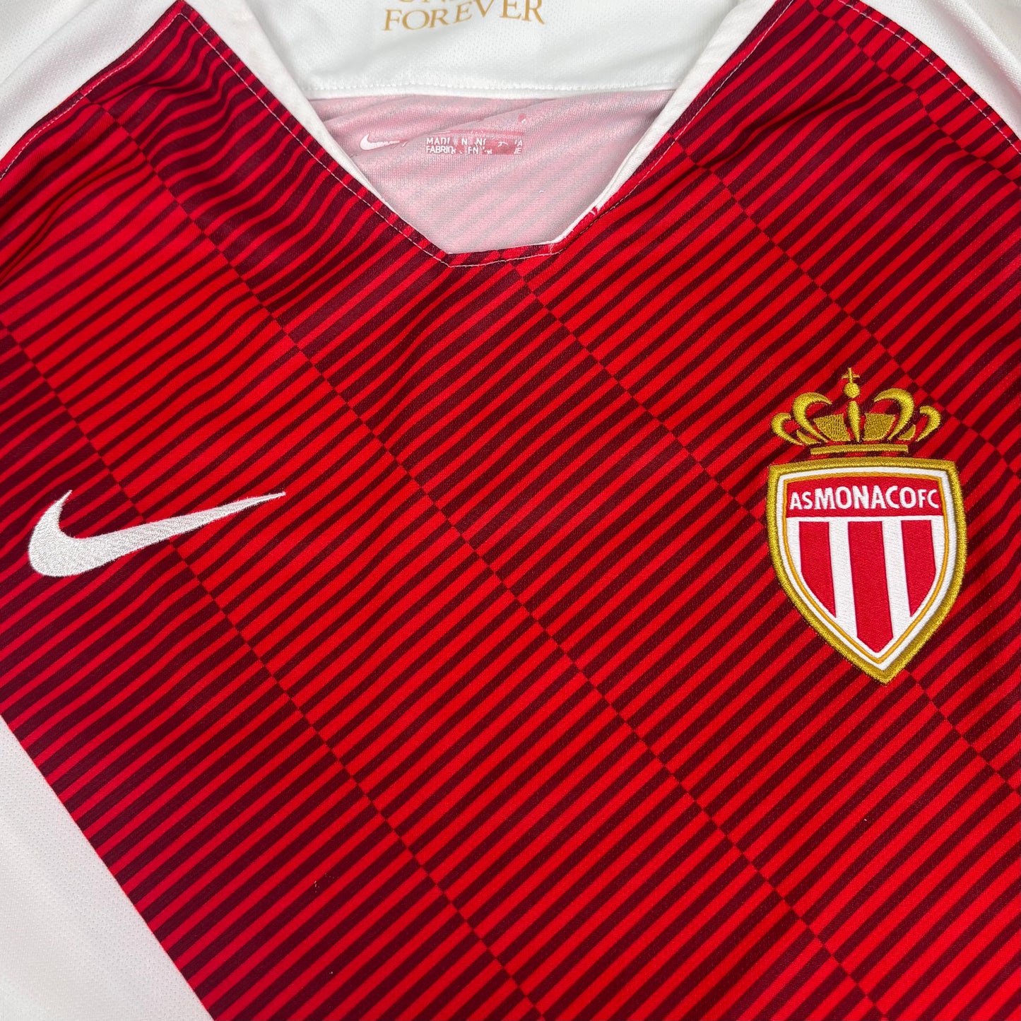 2018/19 AS Monaco Home Shirt - Fabregas - M