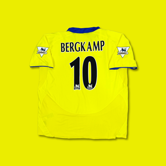 2002/03 Arsenal Away Shirt - Bergkamp - XXL