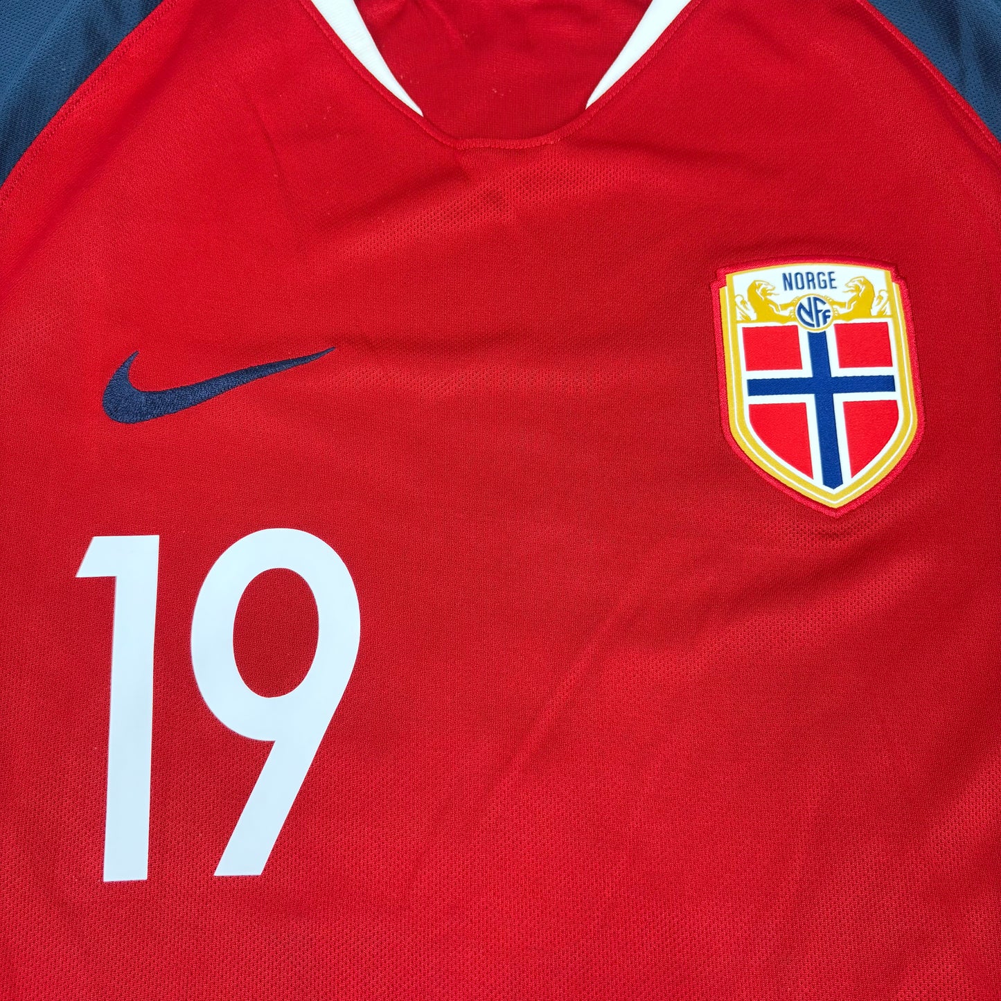 2018/19 Norway Home Shirt - Haaland - M