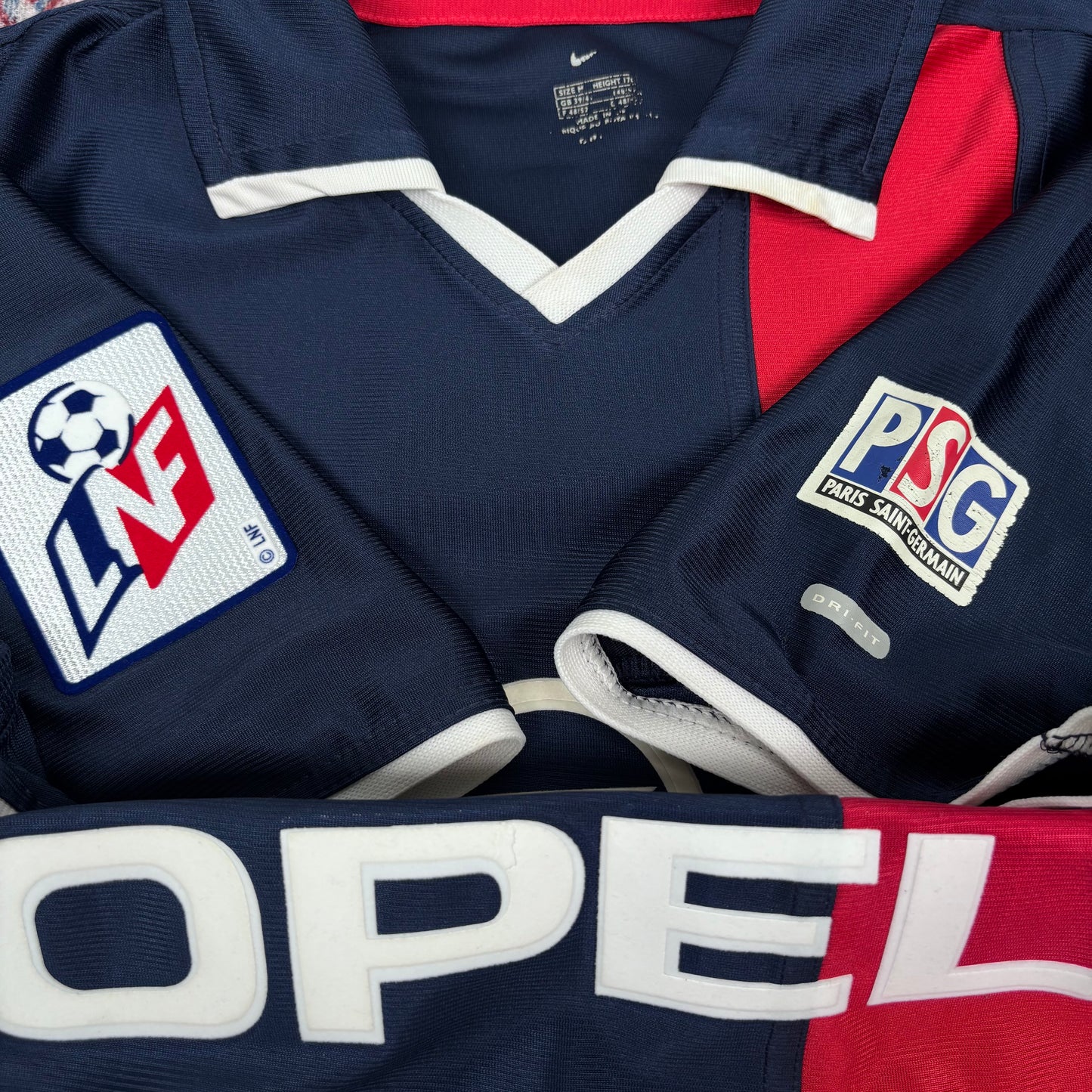 2001/02 Paris Saint Germain Home Shirt - Ronaldinho - M