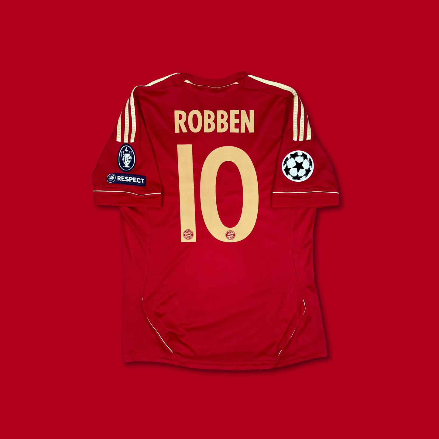 2011/12 Bayern Munich Home Shirt - Robben - M