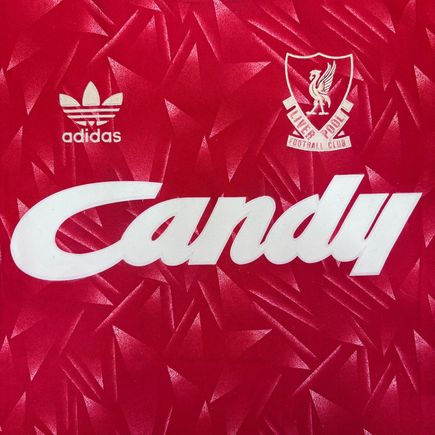 1990/91 Liverpool Home Shirt - Rush - L