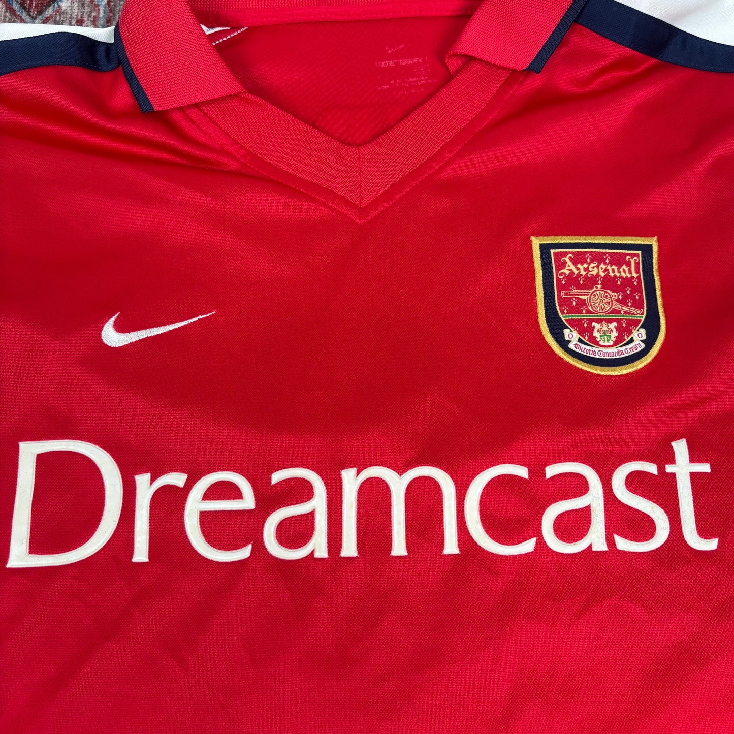 2000/01 Arsenal Home Longsleeve Shirt - Henry - L